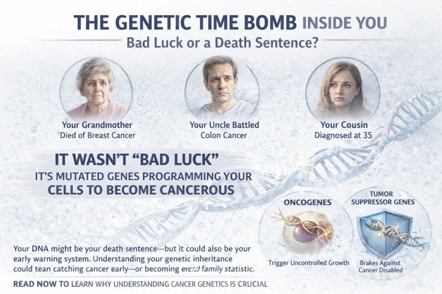 The Genetic Time Bomb Inside You: Why Your Family's "Bad Luck" With Cancer Isn't Luck at All