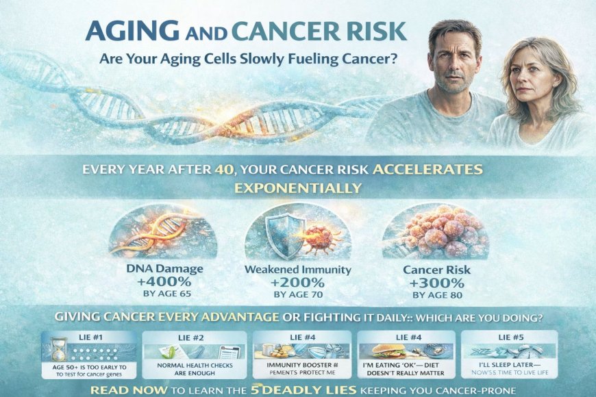 Aging and Cancer Risk: What You Can Control as Your Body Changes Over Time