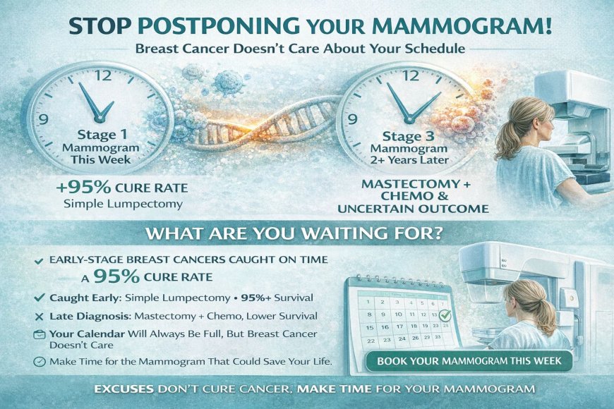 Breast Cancer Screening: The Mammogram You're 'Too Busy' to Schedule (And Why That Delay Could Kill You)