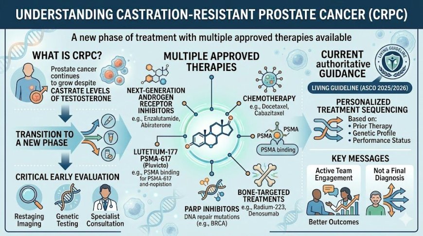 When Prostate Cancer Stops Responding to Hormone Therapy: What Every Man Needs to Know About Castration-Resistant Prostate Cancer